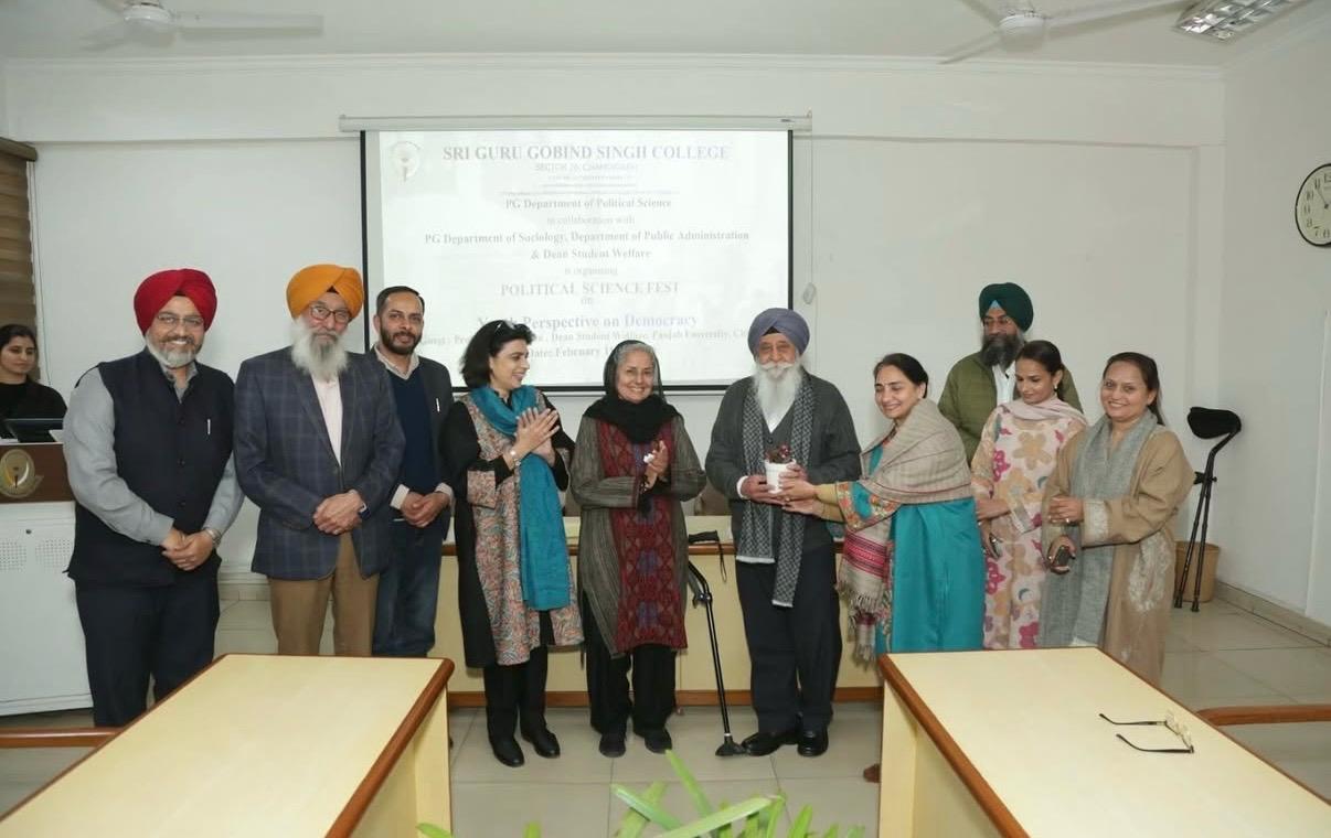 The Political Science Fest 2026 — organised in collaboration with the PG Department of Sociology.